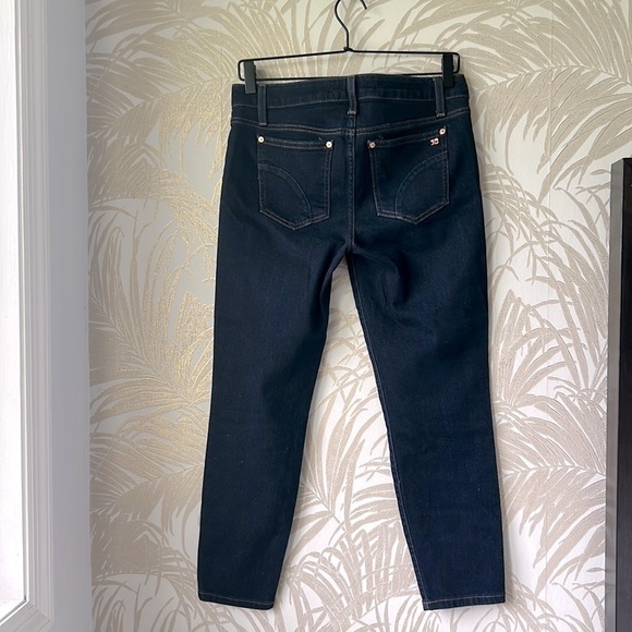 Joes Jeans Womens Chelsea Skinny Dark Wash Denim Mid Rise Stretch Ankle Jeans 27 - Picture 4 of 15